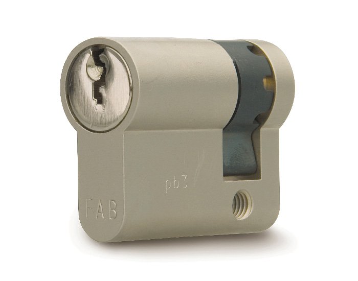 Vložka 201RSDZ/37+10 mm 3 klíče (půlvložka) - Vložky,zámky,klíče,frézky Vložky cylindrické Půlvložky